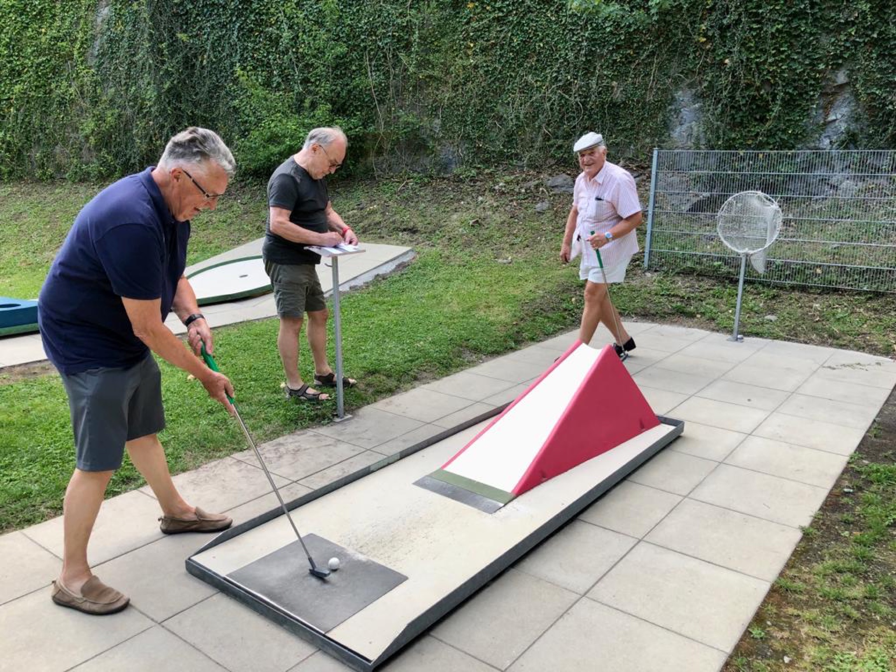 Minigolf Abschluss 5